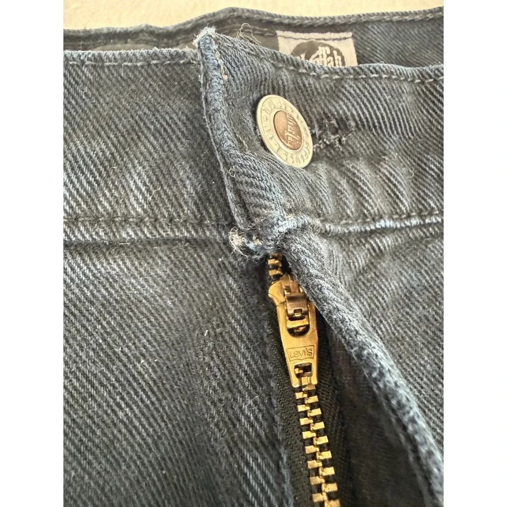 VTG Levi's Straight Slim Silvertab Dark Blue Jeans 38x36 1998 Skateboard Hip Hop